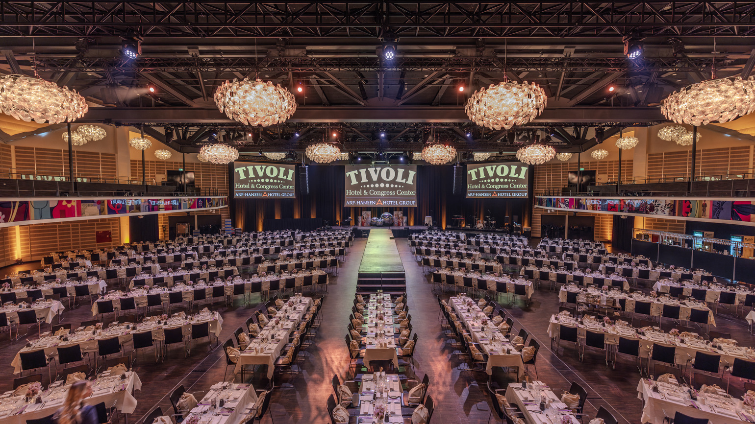 Conference and meeting space at Tivoli Hotel & Congress Center