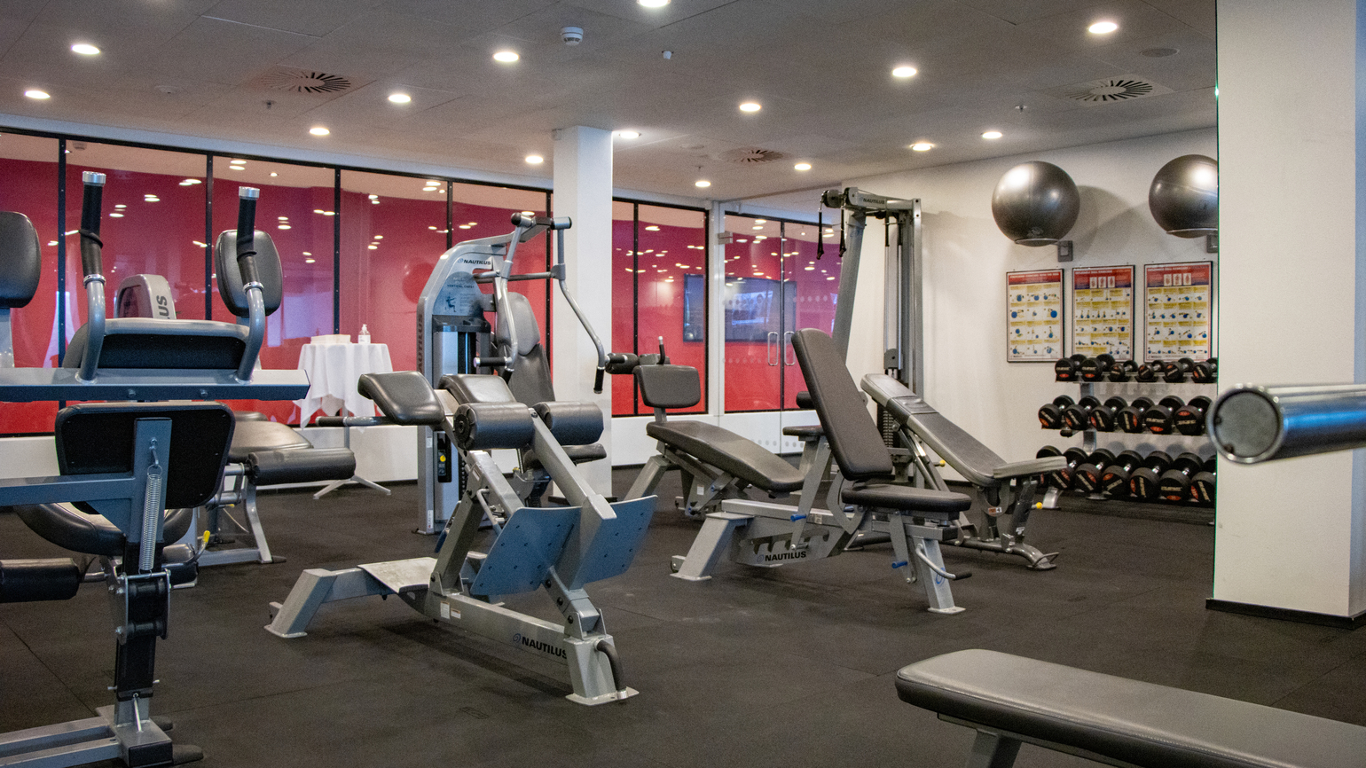 Fitness center at Tivoli Hotel & Congress Center